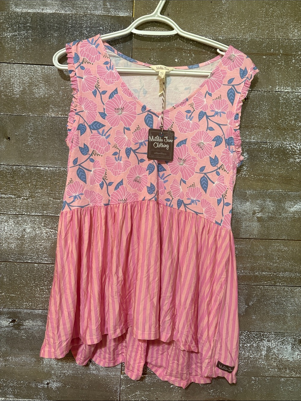 Matilda Jane Dream Chasers Off She Goes Tunic Tank Top